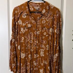 Lola P Tunic Blouse – Size Small